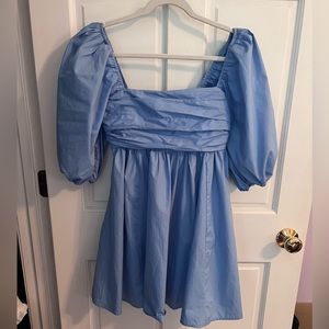Abercrombie puff sleeve dress